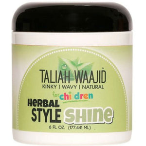 Taliah Waajid Kinky, Wavy & Natural for Children Herbal Style & Shine 6oz.(177ml)