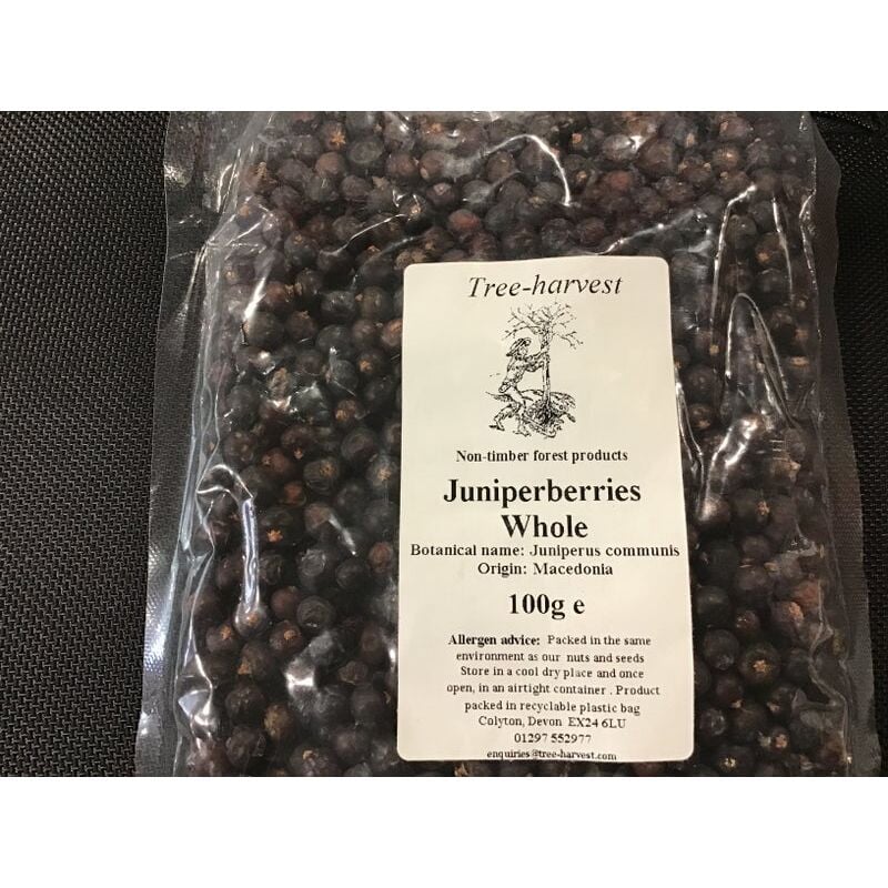 Tree Harvest Juniper Berries Whole 100g