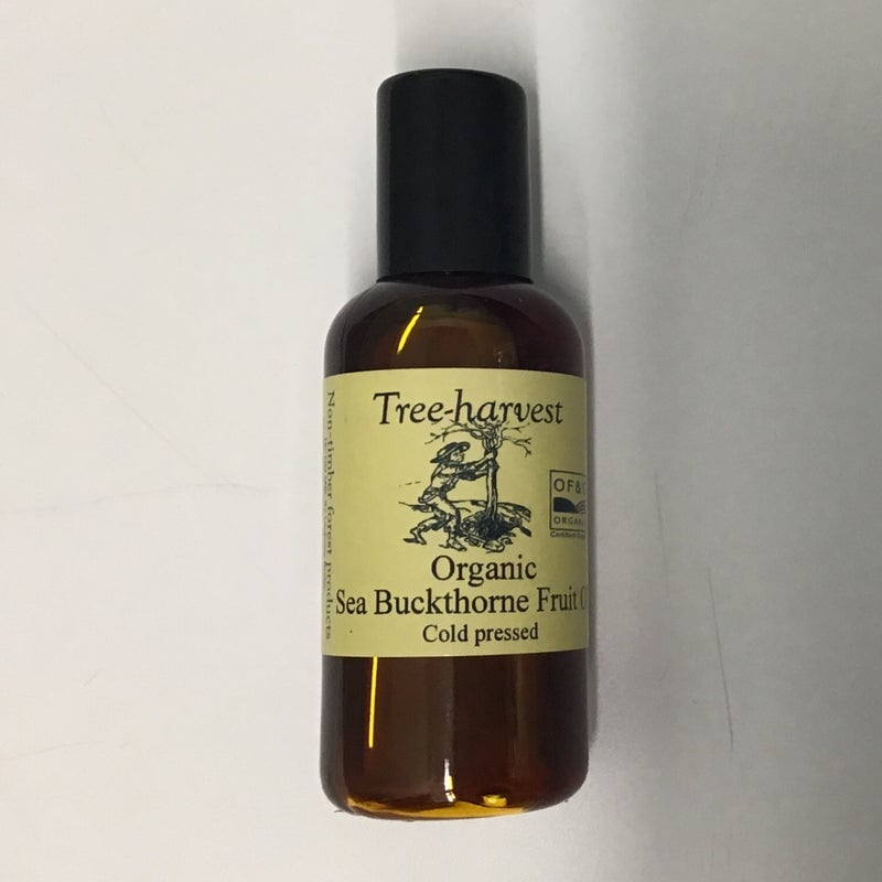 Tree Harvest Organic Sea Buckthorn Fruit Carrier Oil 50ml