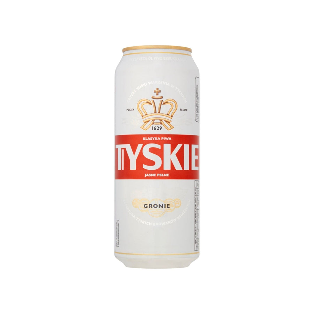 Tyskie Beer 500ml (ABV 5%)